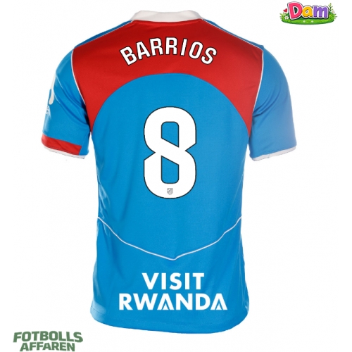 Atletico Madrid Pablo Barrios #8 Tredje Tröja Kvinnor 2025-26 Kortärmad